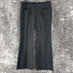 Billy Blues Size 6 Straight Leg Stretch Minimalist‎ Casual Pants Gray Zip